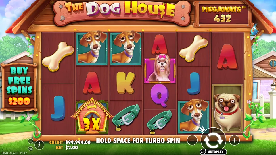 Dog House Megaways free demo