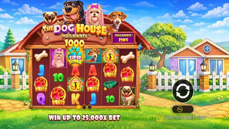 The Dog House Megaways 1000 demo
